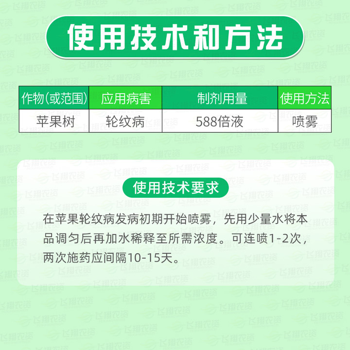 国光松尔 50%甲基硫菌灵苹果轮纹病白粉病农药杀菌剂100g-图0