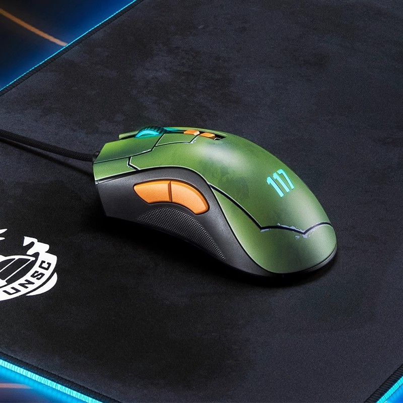 Razer雷蛇HALO光环特别版炼狱蝰蛇V2有线电竞电脑游戏RGB幻彩鼠标 - 图2