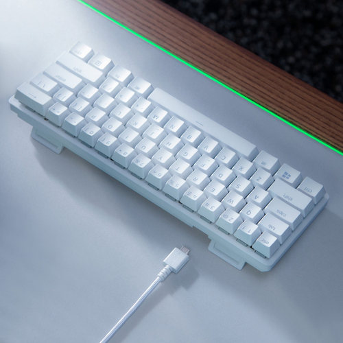 Razer雷蛇猎魂光蛛mini迷你版61键光轴电竞游戏笔记本RGB机械键盘 - 图2