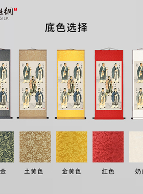 十大名医张仲景华佗诊所装饰画