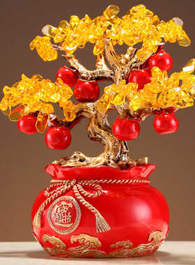 招财办公室装饰工艺品高档摆件