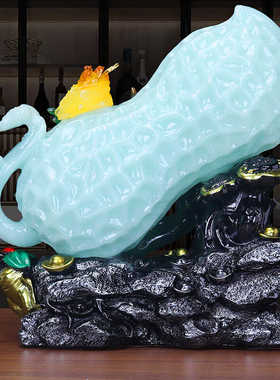 大号开业礼品新房招财玉白菜摆件