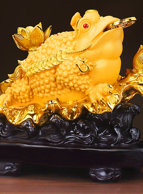 招财金蟾中式现代简约装饰摆件