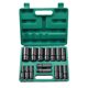 Extended electric wrench sleeve full set of electric wrench