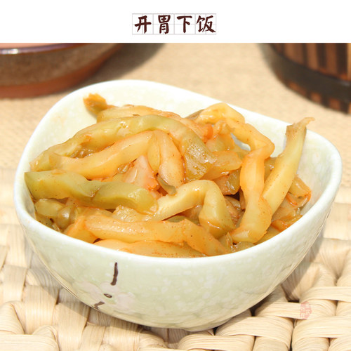 渝杨涪陵榨菜50g*50袋 小包装麻油美味 清淡榨菜丝重庆特产下饭菜 - 图2