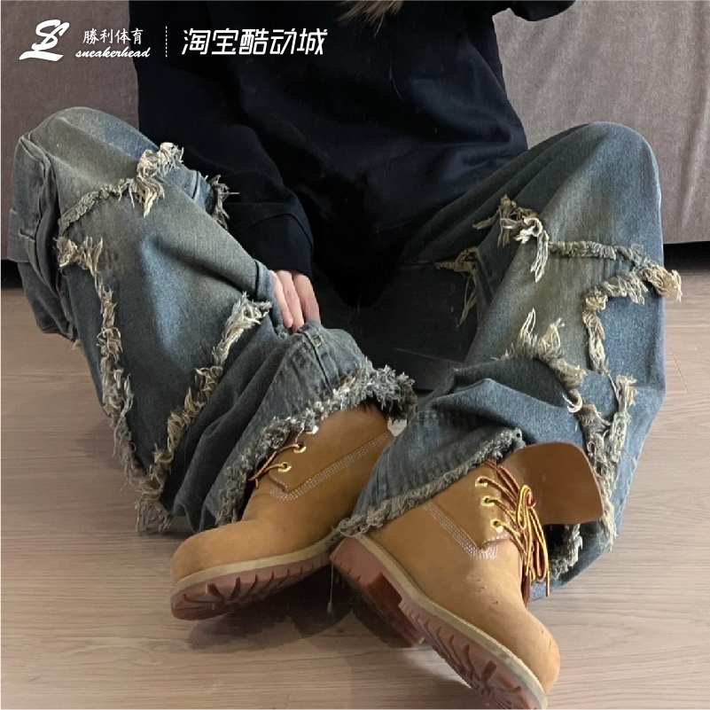 Timberland添柏岚男鞋踢不烂户外防水大黄靴高帮马丁靴女鞋10061W - 图2