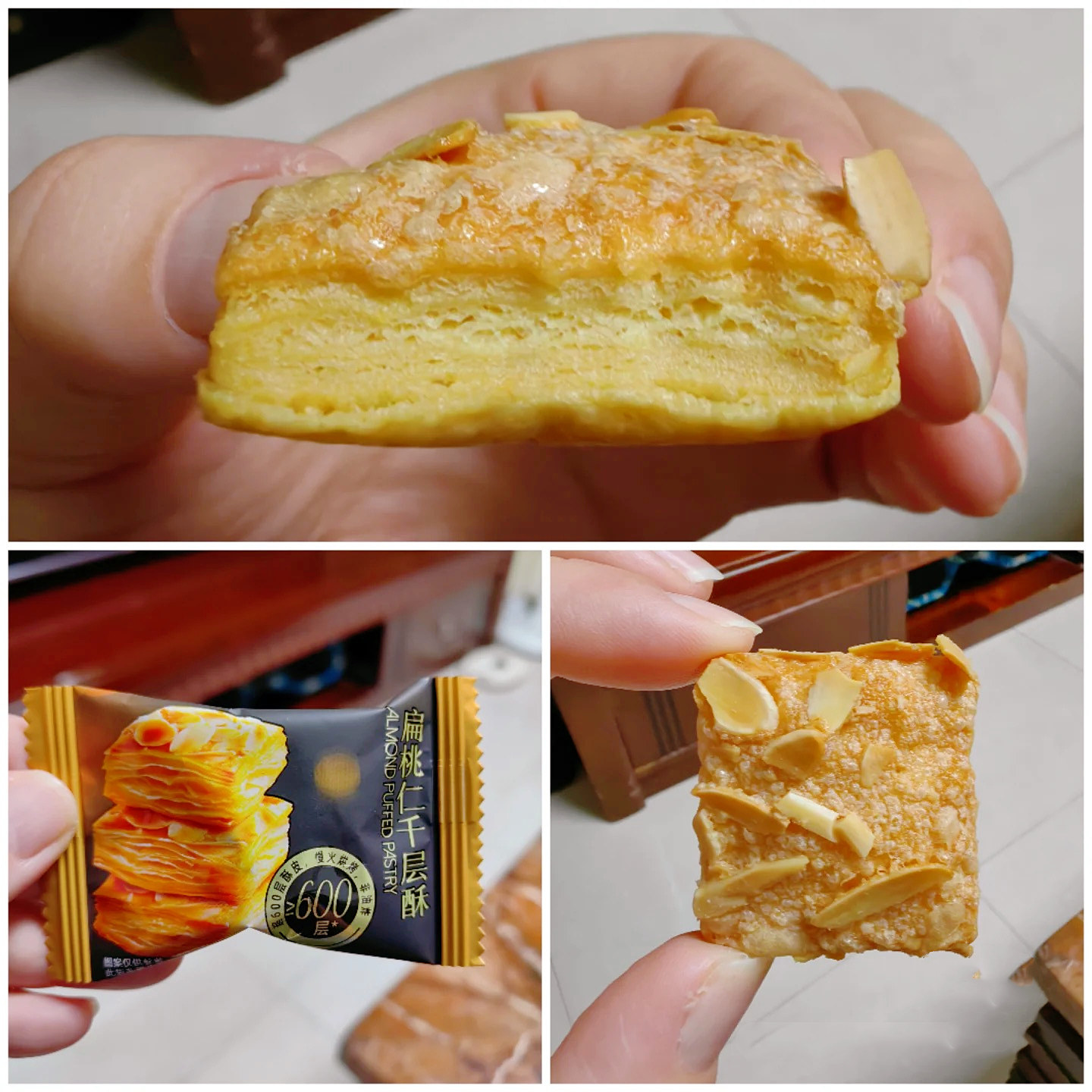 超市500g扁桃仁千层酥年货礼盒坚果糕点心休闲小包零食下午茶tafe,淘宝优惠券,粉丝福利购,淘宝优惠卷