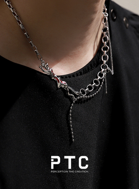 PTC百搭高级感钛钢项链