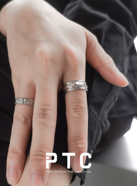 PTC中性风S925银高级感戒指
