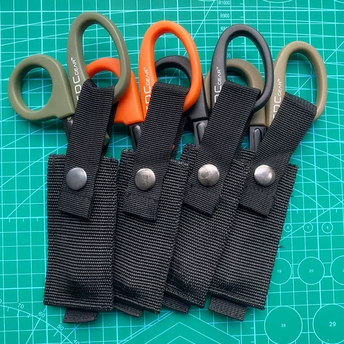 EMT ножницы выживание. Аварийное спасение с тонким покрытым сдвигом EDC Тактическое наружное оборудование для выживания на открытом воздухе.