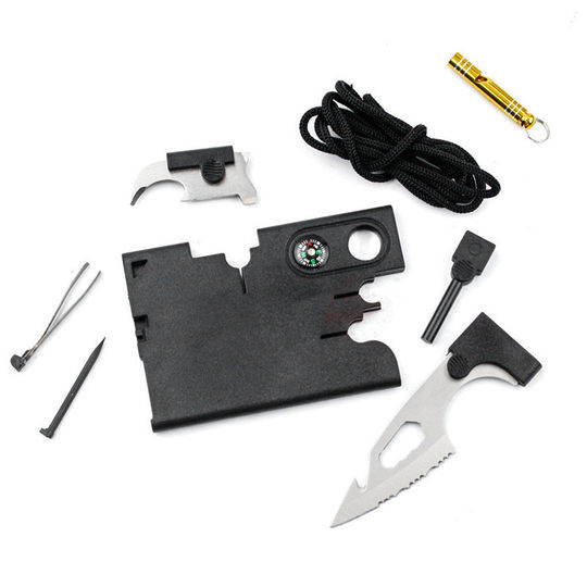 18-in-1 Combination Tool Card Knife Multi-Function for Camping