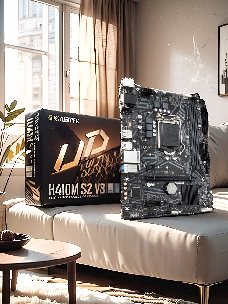 Gigabyte/技嘉 H410M S2 V3 LGA1151 DDR4台式机主板 - 图1