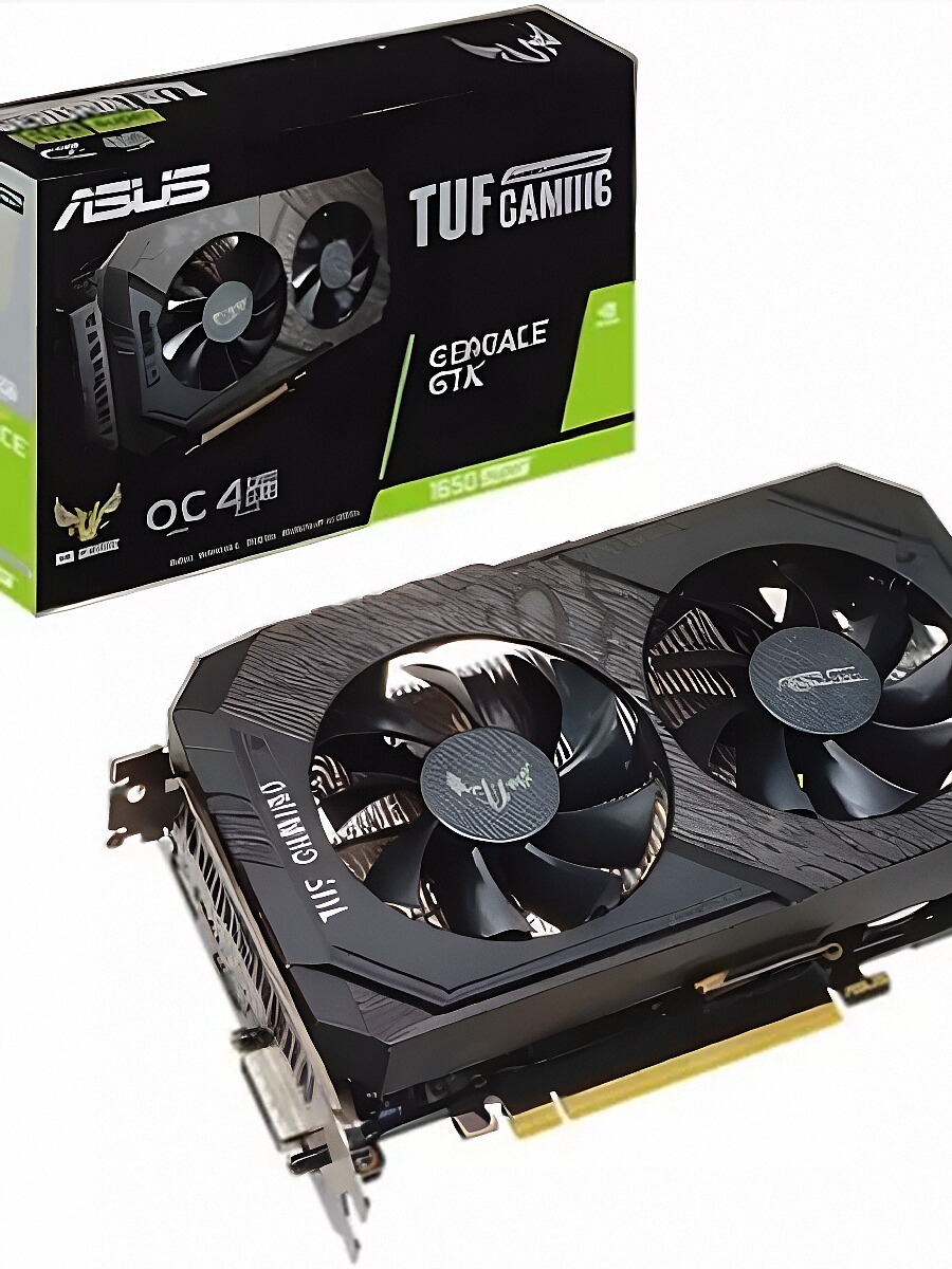 华硕 TUF-GTX1650S-O4G-GAMING台式机GDDR6游戏显卡 - 图2