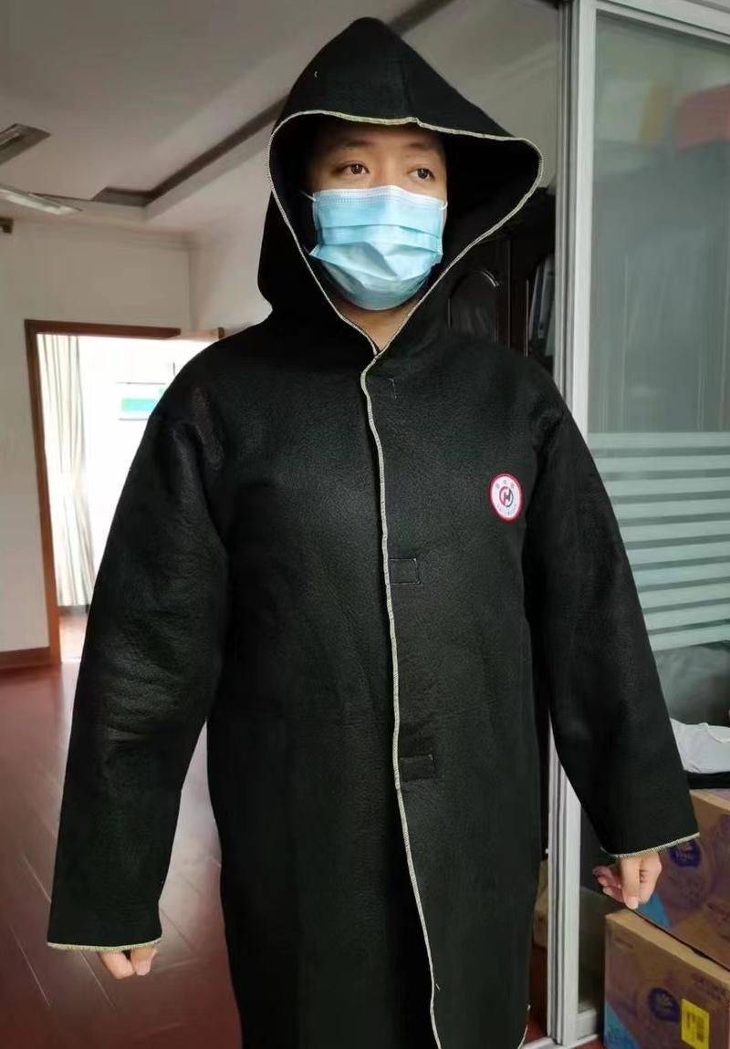 家用商用防火斗篷隔热服防火毯消防高层火灾灭火毯披风逃生防火服 - 图1