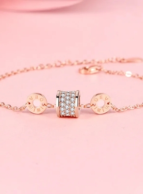 2023爆款高颜值简约小蛮腰手链手镯女ins小众设计送闺蜜生日礼物