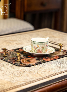 KP托盘水杯茶盘长方形家用收纳盘