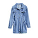 Korean lisa same style denim jacket for women autumn loose