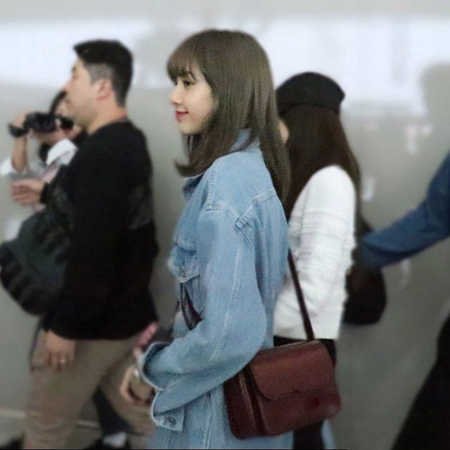 Korean lisa same style denim jacket for women autumn loose