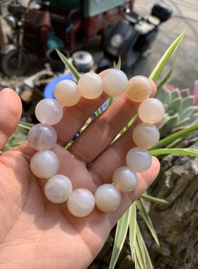 缅甸树化玉手串珠子