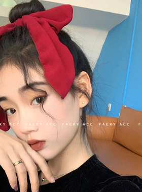 faeryacc温精灵同款ins蝴蝶结