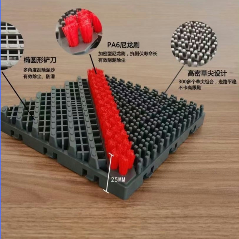 艾瑞克三合一除尘地垫 酒店门口迎宾地毯 冬季下雪天室外防滑地垫,淘宝优惠券,粉丝福利购,淘宝优惠卷