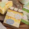 Dingding Cake Shop Flash Sand Greeting Card & Envelope Set