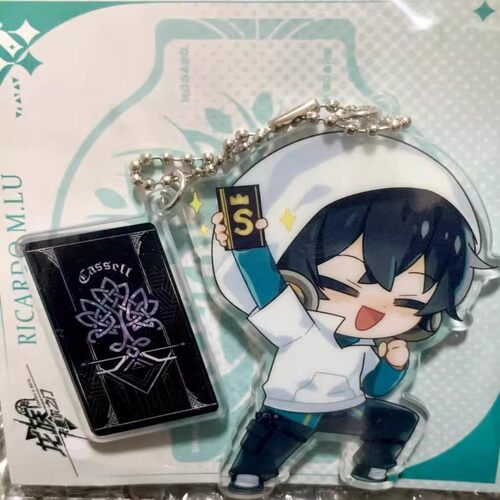 龙族卡塞尔之门绘梨衣路明非自制亚克力挂件钥匙扣高清Q版挂件 - 图1