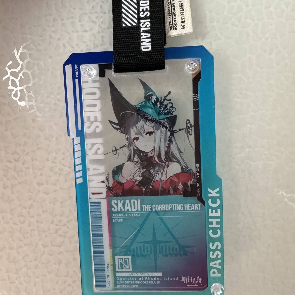 明日方舟通行认证保护套保护壳高透亚克力二次元周边挂件硬壳卡套,淘宝优惠券,粉丝福利购,淘宝优惠卷