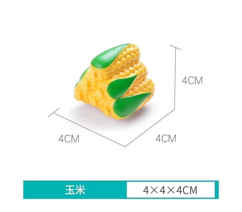 大颗粒积木玩具配件儿童益智拼装浴室日用家居食物植物过家家零件