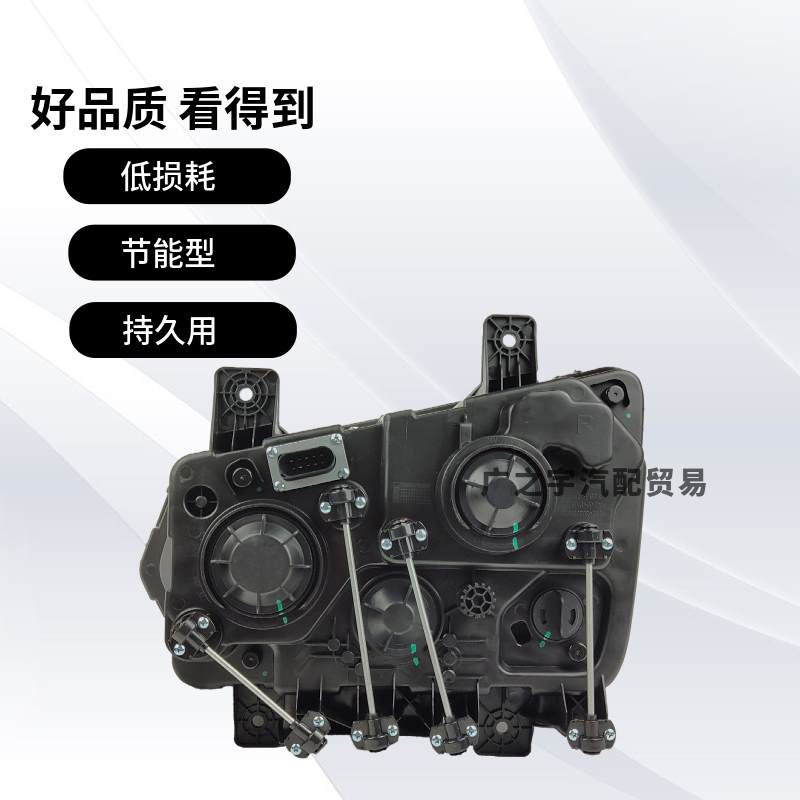 适用欧曼ETX大灯总成年度型自卸车改装全led前照灯工程车前大灯-图1