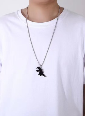 宇宙射线-恐龙项链长款