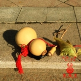 Бутик естественные открывающие тыквы украшения с ведущим богатством подвесной кулоны фэн -шуй