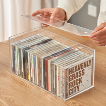 Japan acrylic home dvd disc cd box disc containing box plastic album game disc storage rack