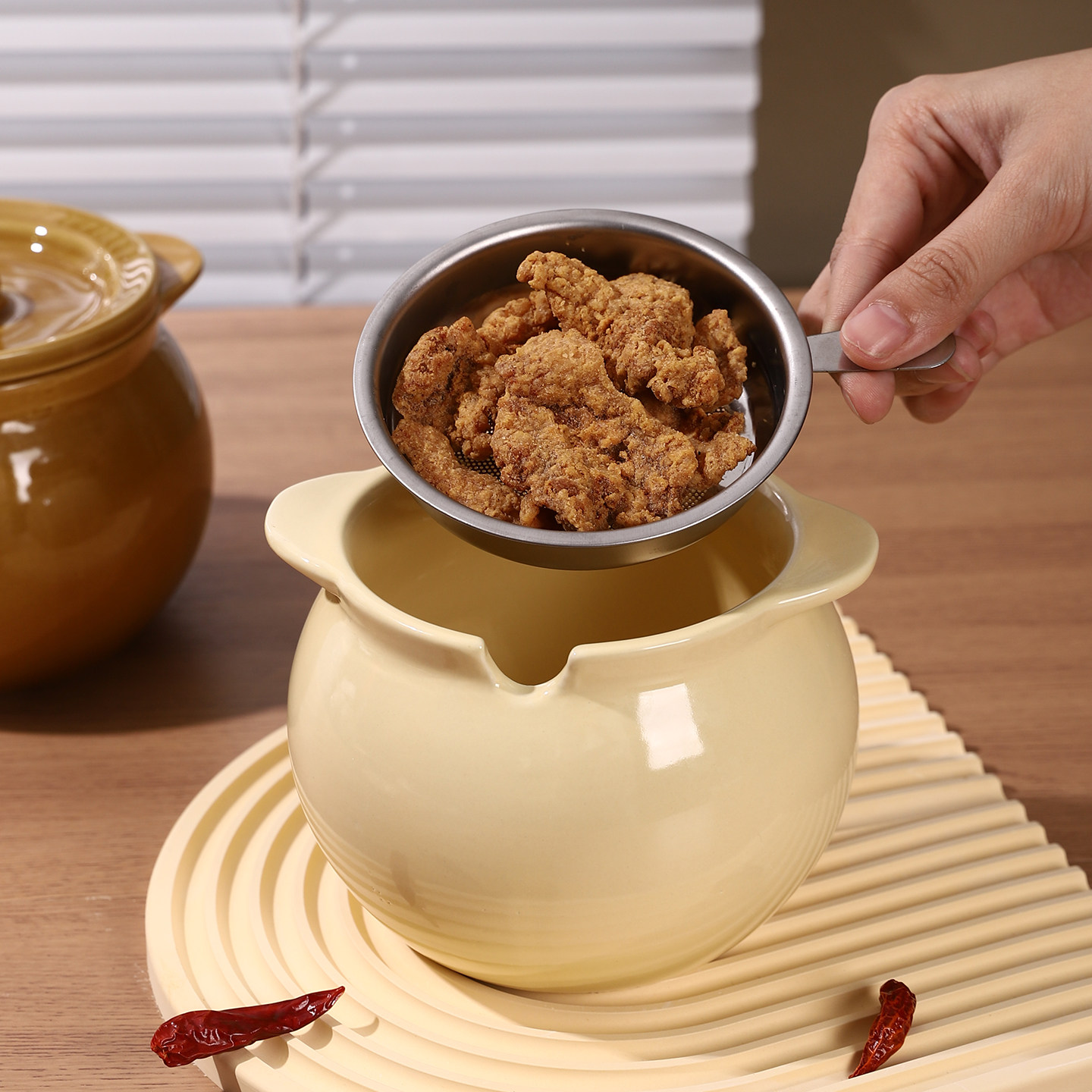 带盖陶瓷猪油罐家用可放冰箱储物罐耐高温存储罐食品级调料罐油坛,淘宝优惠券,粉丝福利购,淘宝优惠卷