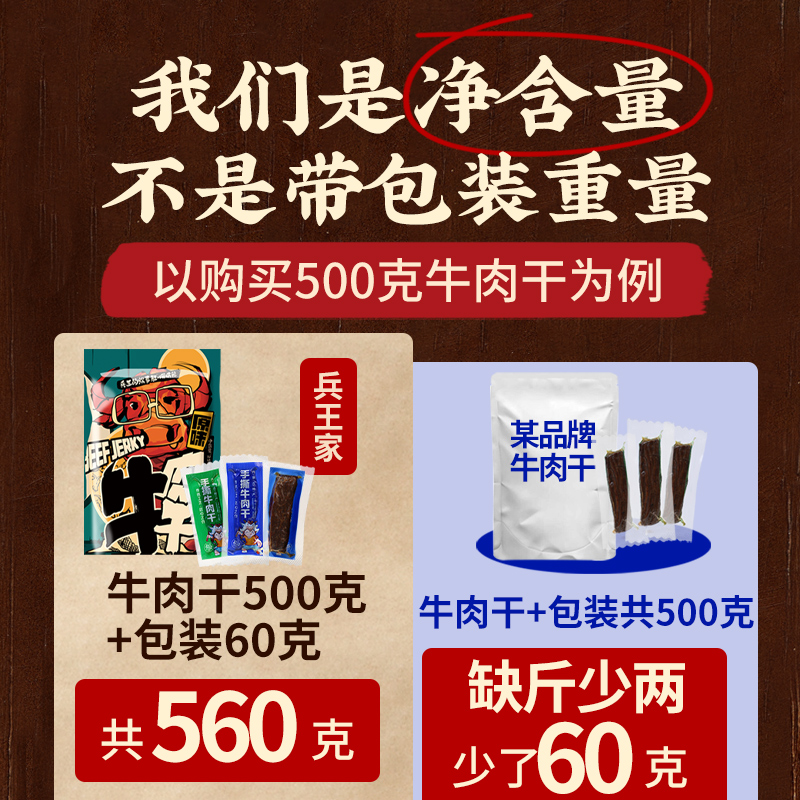 正宗内蒙古手撕牛肉干风干减低特产脂即食孕妇零食耗牦单独小包装-图2