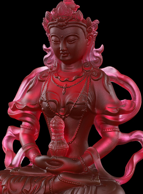 室内琉璃结缘摆件密宗佛像