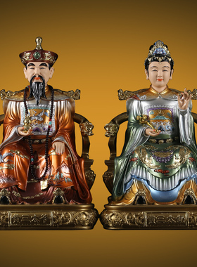 树脂胡三太爷太奶黑老太妈妈