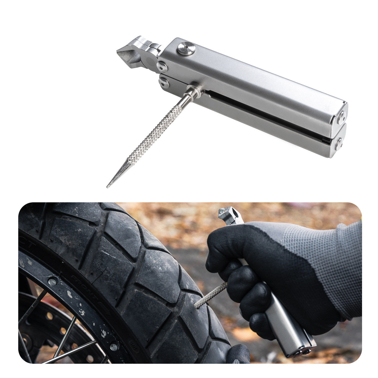 LOBOO萝卜摩托车真空胎硫化胶条补胎工具汽车补轮胎便携工具套装,淘宝优惠券,粉丝福利购,淘宝优惠卷