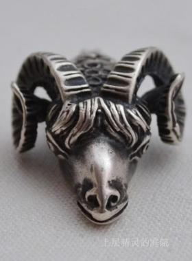 庭院海外希腊纯银立体吊坠