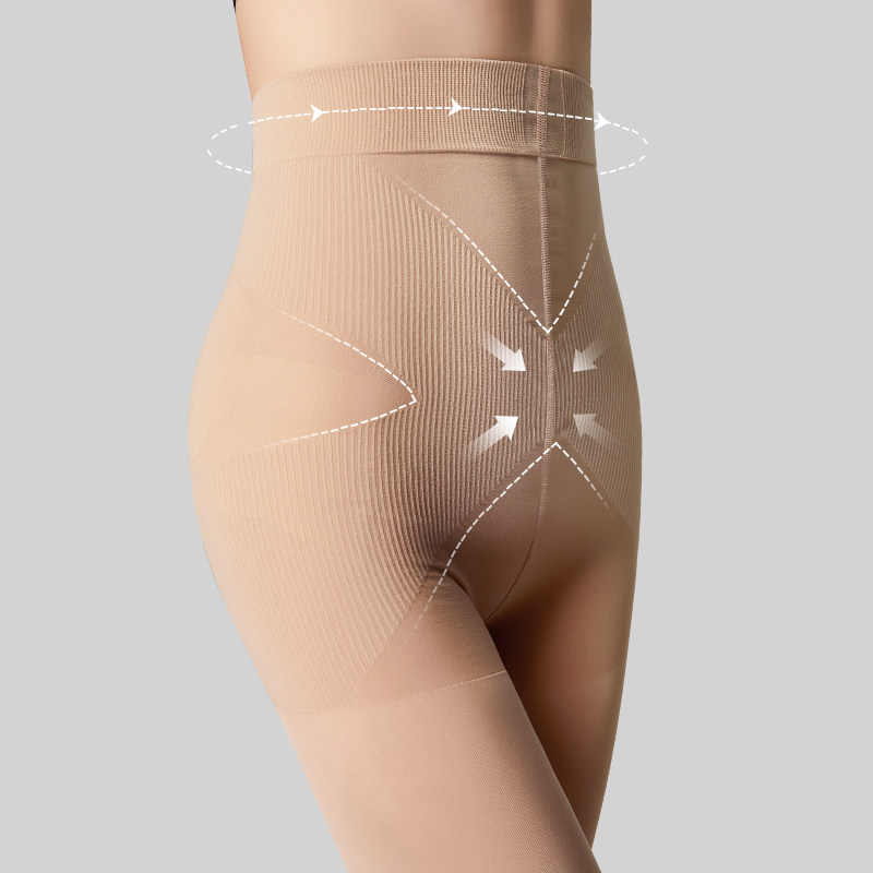 压力祙春夏强压打底黑色紧身连裤袜 芬那丝连裤袜/打底袜