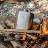 Вместительный и большой портативный чайник для кемпинга, герметическая карманная фляжка