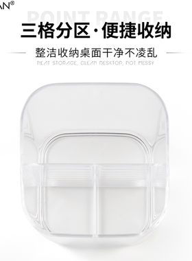 美甲工具收纳桶美甲笔分类收纳