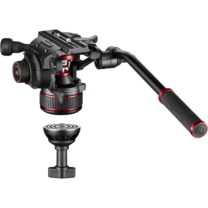 萨拿沙雀Sachtler flowtech 75碳纤维三脚架+曼富图MVH608AH云台 - 图1