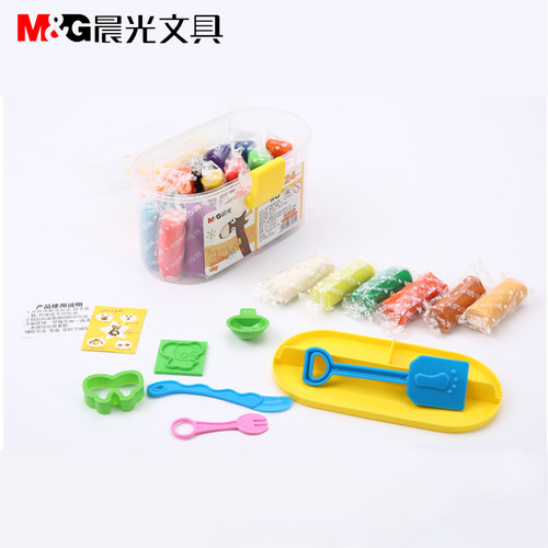 包邮晨光文具24色彩泥AKE04013学生橡皮泥儿童益智12色彩泥手工泥 - 图0