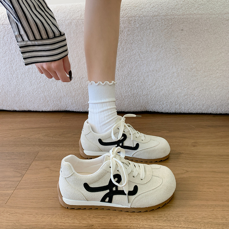 厚底德训鞋女2026年春季新款增高内系带单鞋阿甘鞋跑步运动鞋女鞋,淘宝优惠券,粉丝福利购,淘宝优惠卷