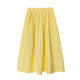 Heavy pleated wood ear skirt