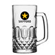 SAPPORO Sapporo ເບຍຫນາແຫນ້ນຂອງຍີ່ປຸ່ນ Sapporo ຖ່ານກ້ອນປ້າຍສີດໍາປ້າຍຮ່າງເບຍແກ້ວ izakaya ເບຍຮ່າງ