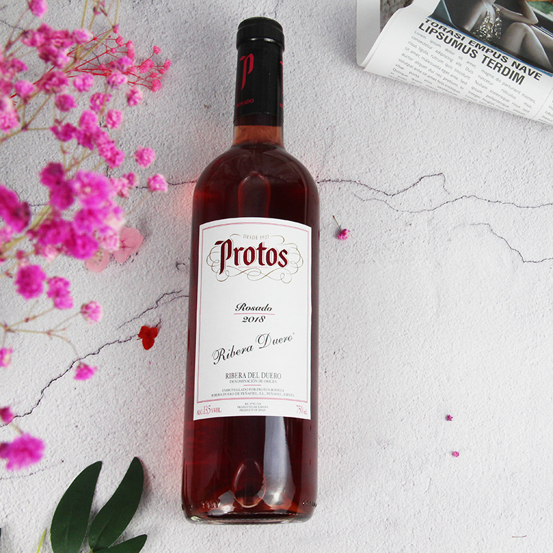 杜埃罗河产区Protos Rosado普洛托斯桃红葡萄酒 西班牙进口 750ml - 图2