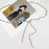 Internet celebrity high-end metal rhinestone waist chain accessories