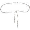Internet celebrity high-end metal rhinestone waist chain accessories